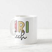 MRI Tech | MRT Technologe Radiologie Technologin Kaffeetasse (Vorderseite Links)