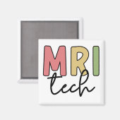 MRI Tech | MRT Technologe Radiologie Technologin Magnet (Vorderseite/Rückseite)