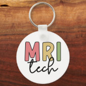 MRI Tech | MRT Technologe Radiologie Technologin Schlüsselanhänger (Vorderseite)