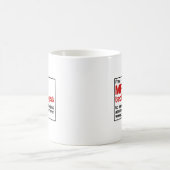 MRI Technologe Kaffeetasse (Mittel)