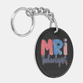 MRI Technologist Acrylic Keychain, Double Sided Schlüsselanhänger (Vorderseite links)