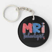 MRI Technologist Acrylic Keychain, Double Sided Schlüsselanhänger (Vorderseite)