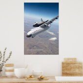 Mrija & Buran: Sowjetischer Flug-Triumphposter Poster (Küche)