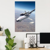 Mrija & Buran: Sowjetischer Flug-Triumphposter Poster (Heimbüro)