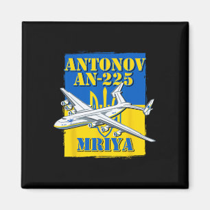 Mriya Antonow An-225 Ukraine Flugzeug Ukrainische Magnet