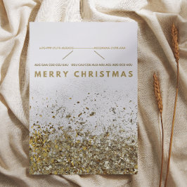 mRNA Biologie frohe Weihnachten