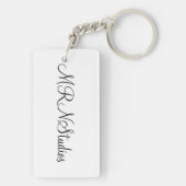 MRNStudios Blume Doodle Schlüsselanhänger (Rückseite)