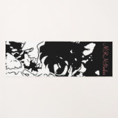 MRNStudios Blume Doodle Yogamatte (Vorderseite (Horizontal))
