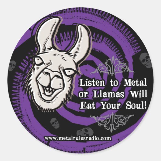 MRR Llama Sticker (Vorderseite)