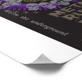 MRR Screening Skull Poster (Ecke)