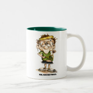 mrracketball zweifarbige tasse