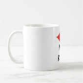 Mrs. Always right Red Lips Matching Kaffeetasse (Links)