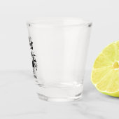 Mrs Always Right Wedding Date Personalisiert Schnapsglas (Rechts)