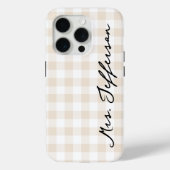 Mrs and Mr Matching iPhone Case Set for Newlyweds (Rückseite)
