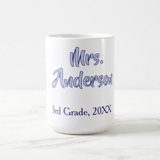 mrs anderson lehrerin dankeschön tag violetter sch kaffeetasse