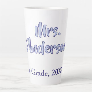 mrs anderson lehrertag dankeschön lila schule milchtasse