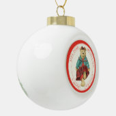 MRS. BAR Keramik Ball Ornament + Text (Links)