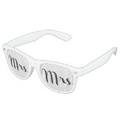 Mrs. Black on White Sonnenbrille (Schrägansicht)
