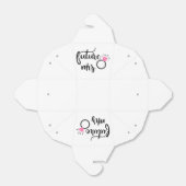 Mrs Bride To Be Wedding Brautparty Schwarz-weiß Geschenkschachtel (Ungefaltet)