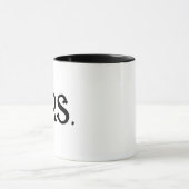 MRS. BRIDE WEDING EHEFRAU KAFFEE TASSE (Zentrum)