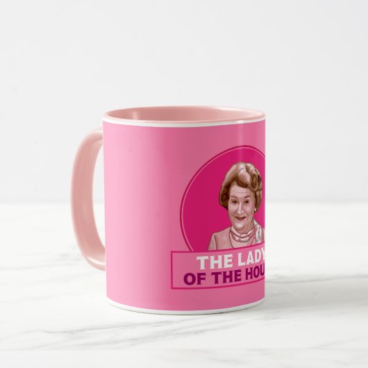 Mrs Bucket - Keeping Up Appearances Tasse (Vorderseite Links)
