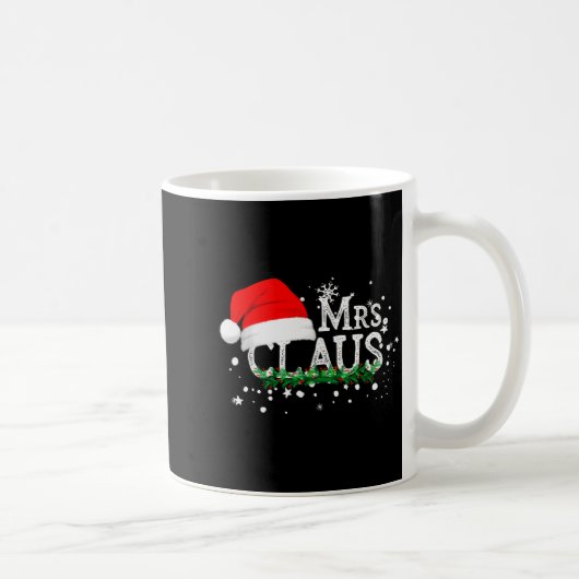 Mrs Claus Christmas Couples Matching Her Xmas Paja Kaffeetasse (Rechts)
