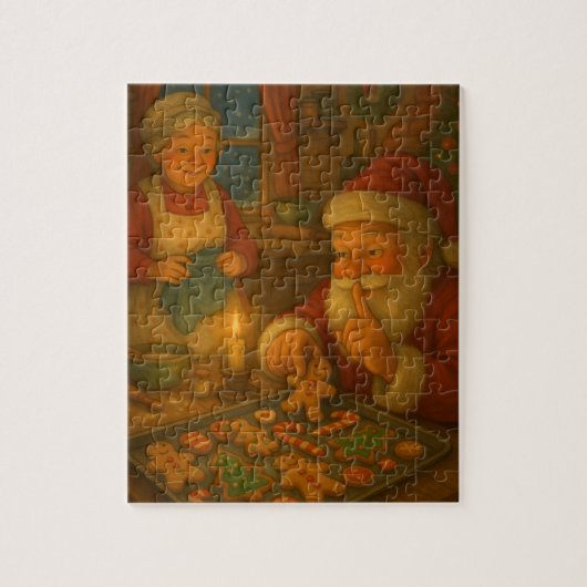 Mrs. Claus’ Keksexpress Puzzle (Vertikal)