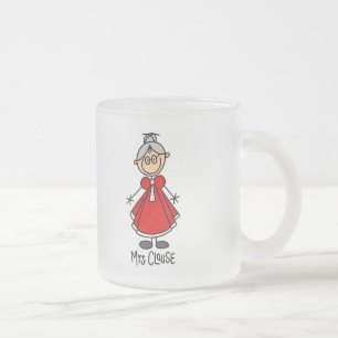 Mrs. Clause T-Shirts und Geschenke Mattglastasse