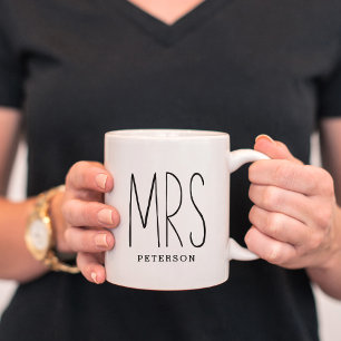 MRS Custom Couple Tasse Wedding Tasse Jahrestag