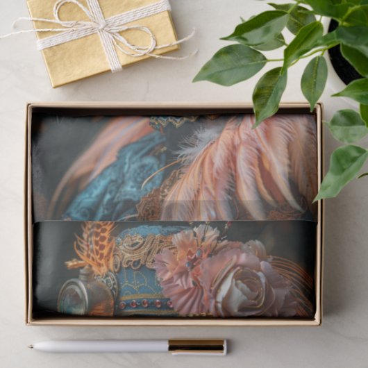 Mrs. Flamingo Seidenpapier (Geschenk)