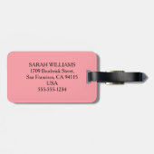 MRS. GEPÄCKANHÄNGER (Rückseite horizontal)