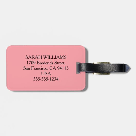 MRS. GEPÄCKANHÄNGER (Rückseite horizontal)