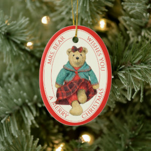 MRS. KERAMIK BAR Oval Ornament + Text