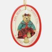 MRS. KERAMIK BAR Oval Ornament + Text (Hinten)