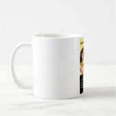 Mrs Lawnmowermans giftiger Auswurf Kaffeetasse (Links)