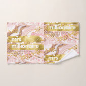 mrs. millionaire© Ich bin wie Gold und Diamanten!  Badhandtuch Set (Handtuch)