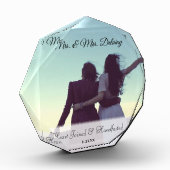 Mrs & Mrs Handfasting New Pagan Geschenke Fotoblock (Links)