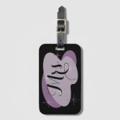 Mrs. or Customize Gepäckanhänger (Vorderseite Vertikal)