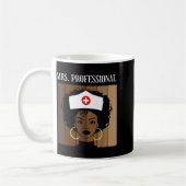 Mrs Professional Nursing Degree Nurse Profession B Kaffeetasse (Links)