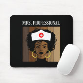 Mrs Professional Nursing Degree Nurse Profession B Mousepad (Mit Mouse)
