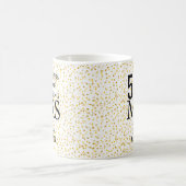 Mrs Right Fun Golden 50 Jahre Kaffeetasse (Mittel)