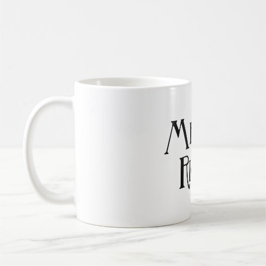 Mrs. Right Heart Kaffeetasse (Links)