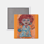 Mrs. Roper Oh Jack Magnet (Vorderseite/Rückseite)