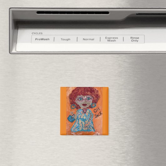 Mrs. Roper Oh Jack Magnet (In Situ (Geschirrspüler))