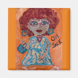 Mrs. Roper Oh Jack Magnet