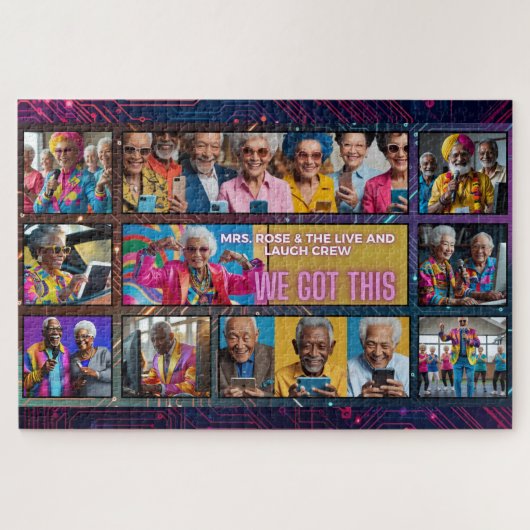 Mrs. Rose & The Live and Lagh Crew Puzzle (Horizontal)