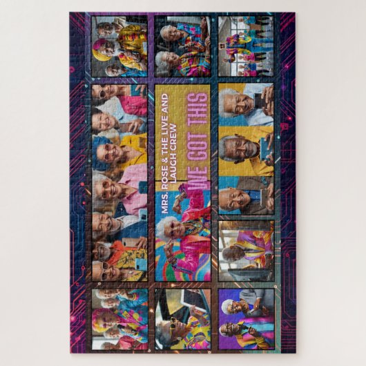 Mrs. Rose & The Live and Lagh Crew Puzzle (Vertikal)
