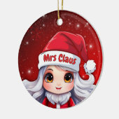 Mrs Santa Claus 🤶🎄 Keramik Ornament (Links)