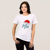 Mrs Santa Womens Christmas Shirt - Couples Tee (Vorderseite voll)