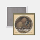 "Mrs Tumblebugs Dung Würstchen" Magnet (Vorderseite/Rückseite)